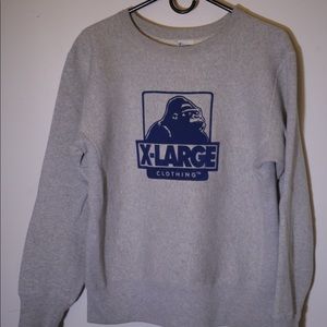 X-large X Champion reverse weave sweatshirt size M